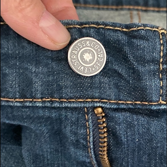 Levi Strauss 505 Regular Fit Blue Jeans Size 36/32 - Picture 9 of 16
